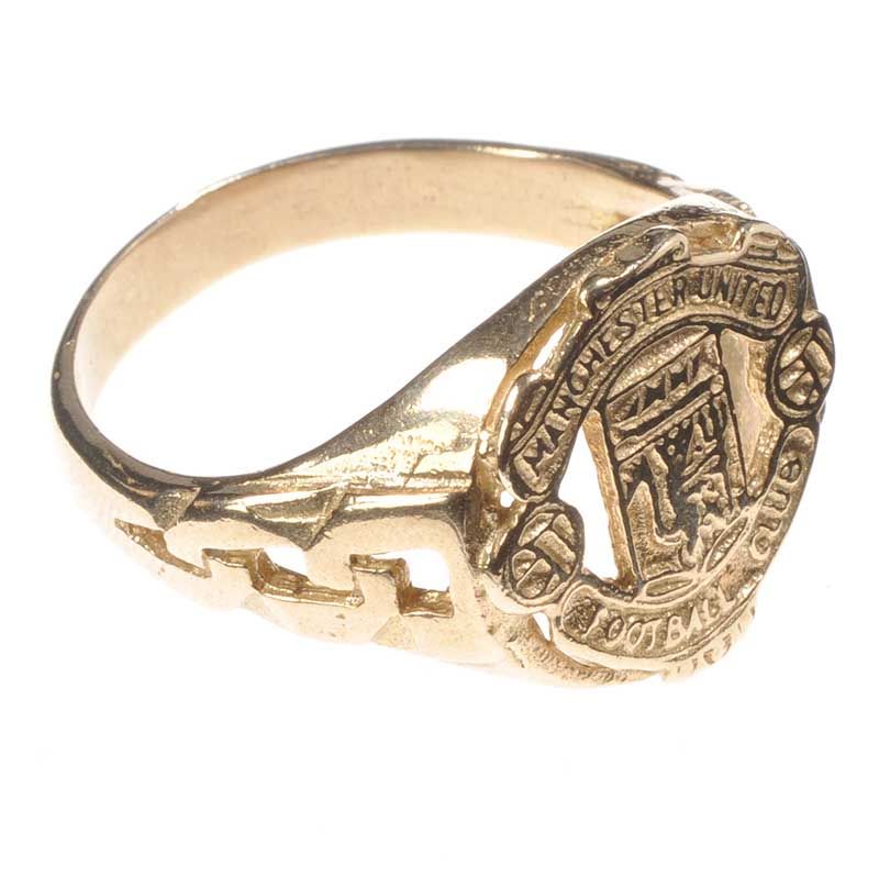 Bonhams : Manchester United Limited Edition gold ring