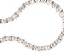 14CT WHITE GOLD AND DIAMOND TENNIS BRACELET at Ross's Online Art Auctions