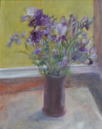 VASE OF FLOWERS by Irish School at Ross's Online Art Auctions