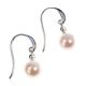 9CT WHITE GOLD PEARL AND DIAMOND DROP EARRINGS at Ross's Online Art Auctions