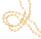 DOUBLE STRING OF CULTURED PEARLS WITH 9CT GOLD CLASP at Ross's Online Art Auctions