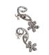9CT WHITE GOLD AND DIAMOND EARRINGS at Ross's Online Art Auctions