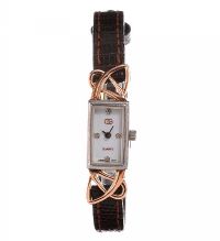 CLOGAU GOLD STERLING SILVER, 9CT ROSE GOLD AND DIAMOND LADY'S WRIST WATCH at Ross's Online Art Auctions