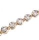 9CT GOLD AND DIAMOND LINE BRACELET at Ross's Online Art Auctions