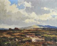 BOGLAND, ROSSER COUNTRY, DONEGAL by Maurice Canning Wilks ARHA RUA at Ross's Online Art Auctions