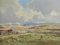 NORTHWEST COAST, DONEGAL by Maurice Canning Wilks ARHA RUA at Ross's Online Art Auctions
