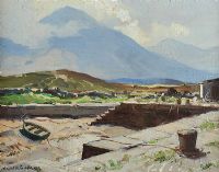 CROAGH PATRICK, CO. MAYO by Maurice Canning Wilks ARHA RUA at Ross's Online Art Auctions