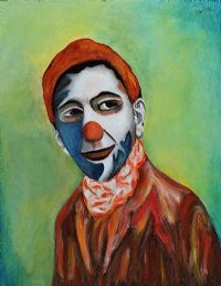 CLOWN by Patricia O'Neill at Ross's Online Art Auctions