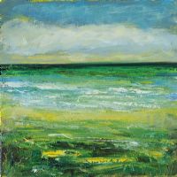 EARLY MORNING SHORELINE by Gerard Maguire at Ross's Online Art Auctions