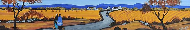 GOLDEN FIELDS by J.P. Rooney at Ross's Online Art Auctions