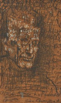 SAMUEL BECKETT, 'POET'S CORNER' by Con Campbell at Ross's Online Art Auctions