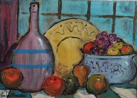 STILL LIFE WITH TRAY by Gladys Maccabe HRUA at Ross's Online Art Auctions