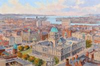 BELFAST CITY HALL by Colin Gibson at Ross's Online Art Auctions