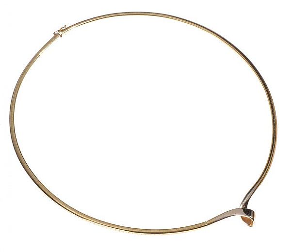 9CT GOLD COLLAR NECKLACE