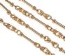 9CT GOLD FANCY LINK NECKLACE at Ross's Online Art Auctions