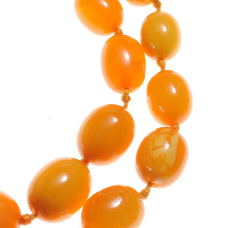 Butterscotch Amber Nugget Necklace #4 – Beads of Paradise