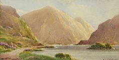 DOOLOUGH, CONNEMARA by George W.  Morrison at Ross's Online Art Auctions