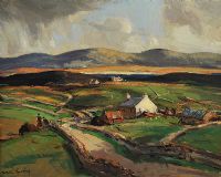AT PORTNABLAGH, DONEGAL by Maurice Canning Wilks ARHA RUA at Ross's Online Art Auctions
