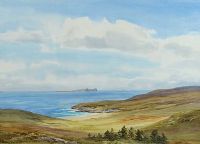 TORY ISLAND FROM HORN HEAD by Robert Egginton at Ross's Online Art Auctions