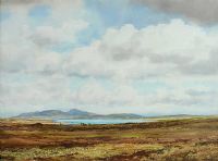 TRAWENAGH BAY NEAR DUNLOE, CO. DONEGAL by Frank Egginton RCA FIAL at Ross's Online Art Auctions