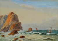 NEAR LAND'S END by Edwin Earp at Ross's Online Art Auctions