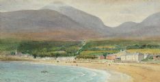 THE MOURNE MOUNTAINS by Joseph William Carey RUA at Ross's Online Art Auctions