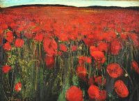 POPPIES by Joanna Tinsley at Ross's Online Art Auctions