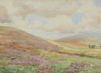 IN THE GLENS by Frederick William Hull RUA at Ross's Online Art Auctions