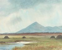 TURF STACKS by Douglas Alexander RHA at Ross's Online Art Auctions