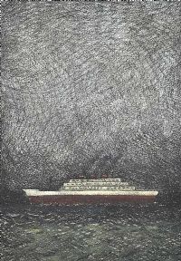 THE MAIL BOAT by Graham Knuttel at Ross's Online Art Auctions
