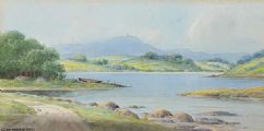 WHITEROCK, STRANGFORD by George W.  Morrison at Ross's Online Art Auctions