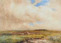 CATTLE GRAZING, DONEGAL by Wycliffe Egginton RI RCA at Ross's Online Art Auctions