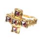 STERLING SILVER GILT AND GARNET BISHOP'S RING BY THE BRITISH MUSEUM at Ross's Online Art Auctions