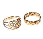 ASSORTED 9CT GOLD RINGS (FIVE IN NUMBER) at Ross's Online Art Auctions