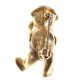 GOLD PLATED ENAMEL AND CRYSTAL TEDDY BEAR BROOCH at Ross's Online Art Auctions