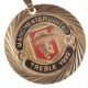 9CT GOLD MANCHESTER UNITED TREBLE 1999 MEDALLION at Ross's Online Art Auctions