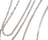 18CT WHITE GOLD FINE FANCY LINK CHAIN at Ross's Online Art Auctions