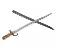 FIRST WORLD WAR FRENCH BAYONET & SCABBARD at Ross's Online Art Auctions