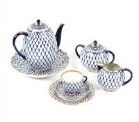USSR CHINA TEA SET  22 PIECES at Ross's Online Art Auctions