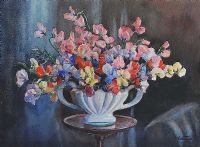 COOPER - STILL LIFE, WATERCOLOUR DRAWING at Ross's Online Art Auctions