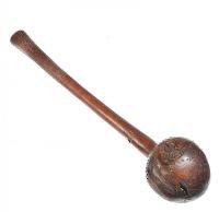HARDWOOD CLUB (POSSIBLY FROM SOUTH SEA ISLAND) at Ross's Online Art Auctions