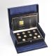 150 YEARS OF THE GOLD GUINEA HERITAGE COIN SET COMPLETE WITH LONDON MINT OFFICE CERTIFICATES IN A FITTED DISPLAY CASE at Ross's Online Art Auctions
