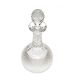 CUT GLASS DECANTER & STOPPER WITH STAR BASE at Ross's Online Art Auctions