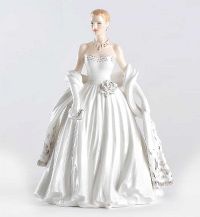 ROYAL WORCESTER FIGURINE, 'GRACE KELLY' at Ross's Online Art Auctions