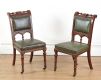 PAIR OF LIBRARY CHAIRS at Ross's Online Art Auctions