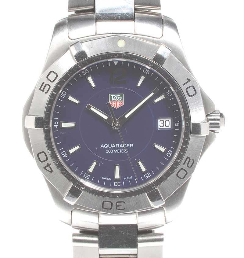TAG HEUER 'AQUARACER' STAINLESS STEEL GENT'S WRIST WATCH