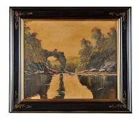 DAVID R. MOORE OIL PAINTING at Ross's Online Art Auctions