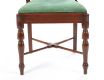 SET OF SIX MAHOGANY REGENCY DINING ROOM CHAIRS at Ross's Online Art Auctions