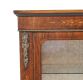 ROSEWOOD INLAID PIER CABINET at Ross's Online Art Auctions