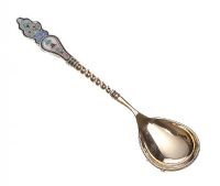 RUSSIAN SILVER SPOON at Ross's Online Art Auctions